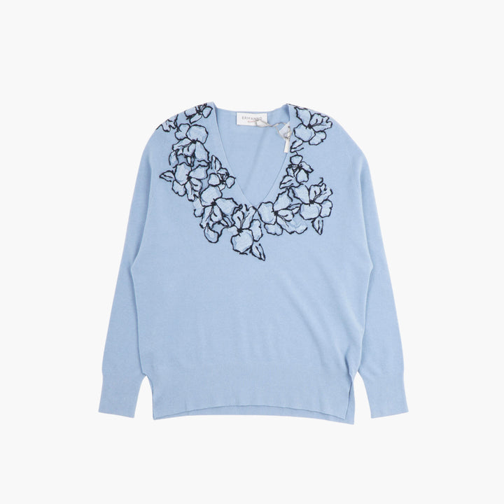 ERMANNO SCERVINO Maglia da Donna di colore Azzurro