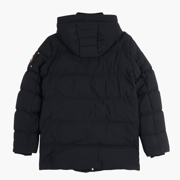 Moose Knuckles Black-Gold Down Jacket