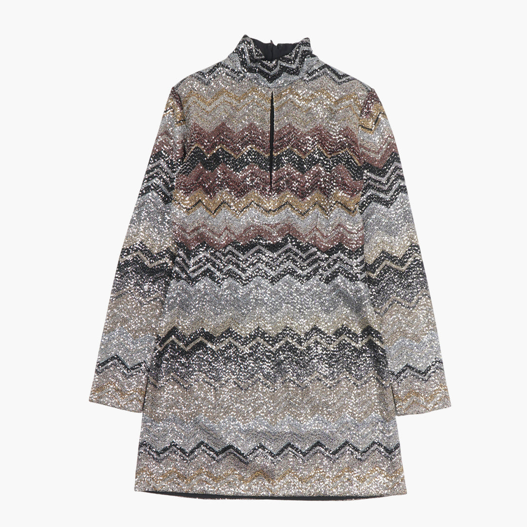 MISSONI Multicolor Zigzag Pattern Garment