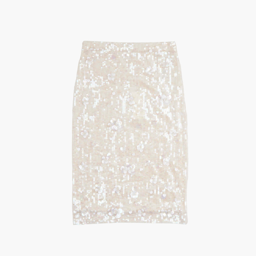 PAROSH Bianco Women's Skirt