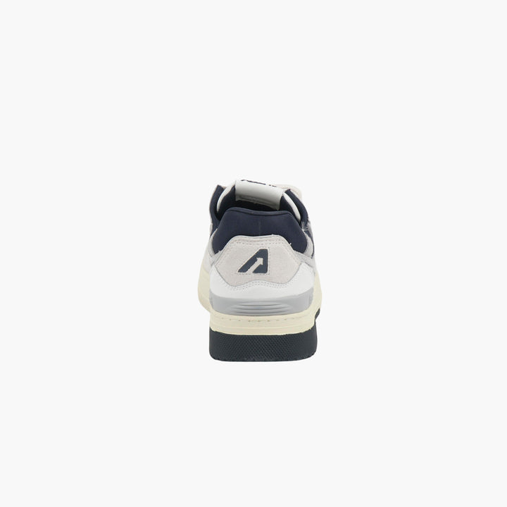 Sneakers AUTRY in pelle bianco-blu navy