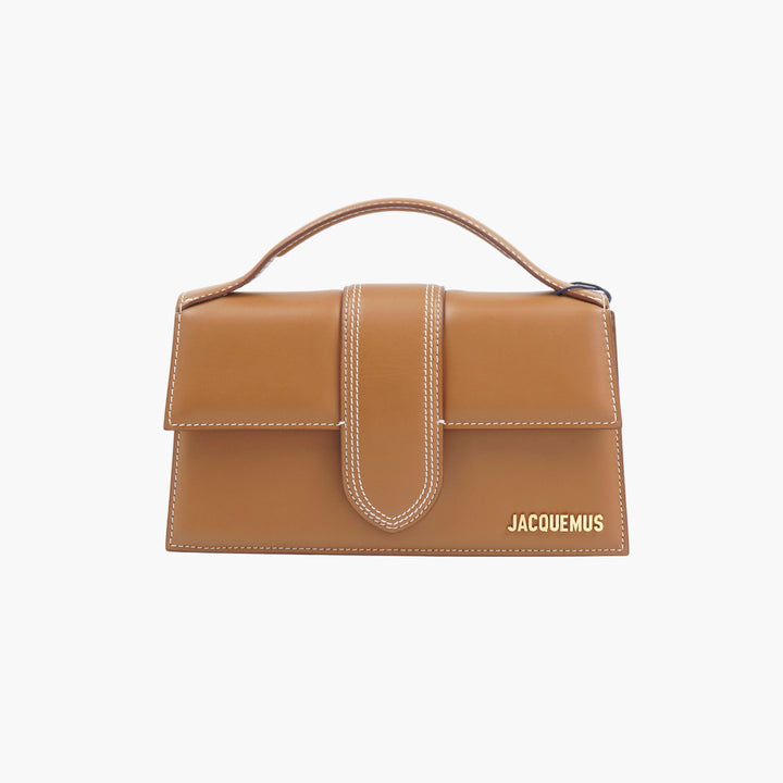 JACQUEMUS Marrone Leather Handbag