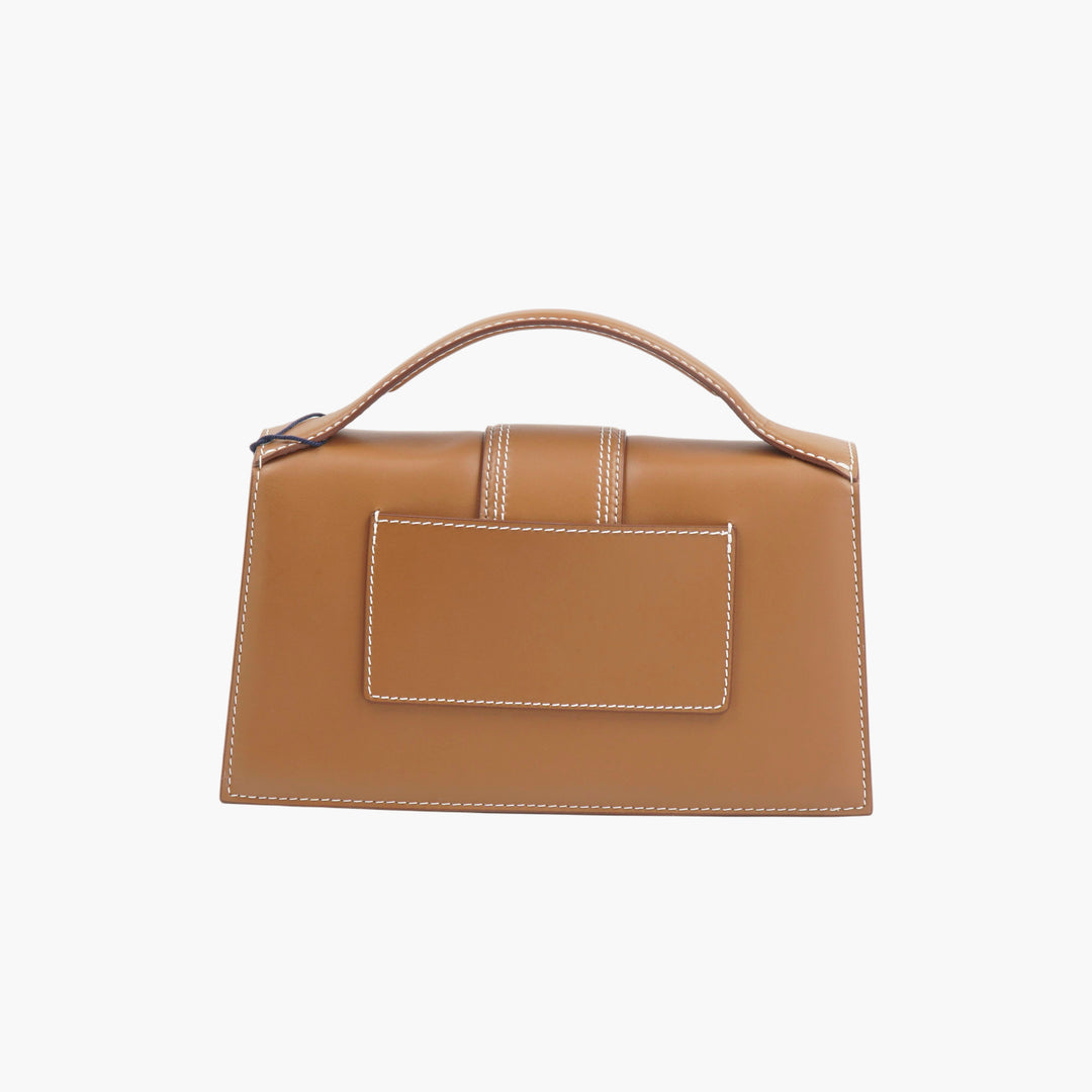 JACQUEMUS Marrone Leather Handbag