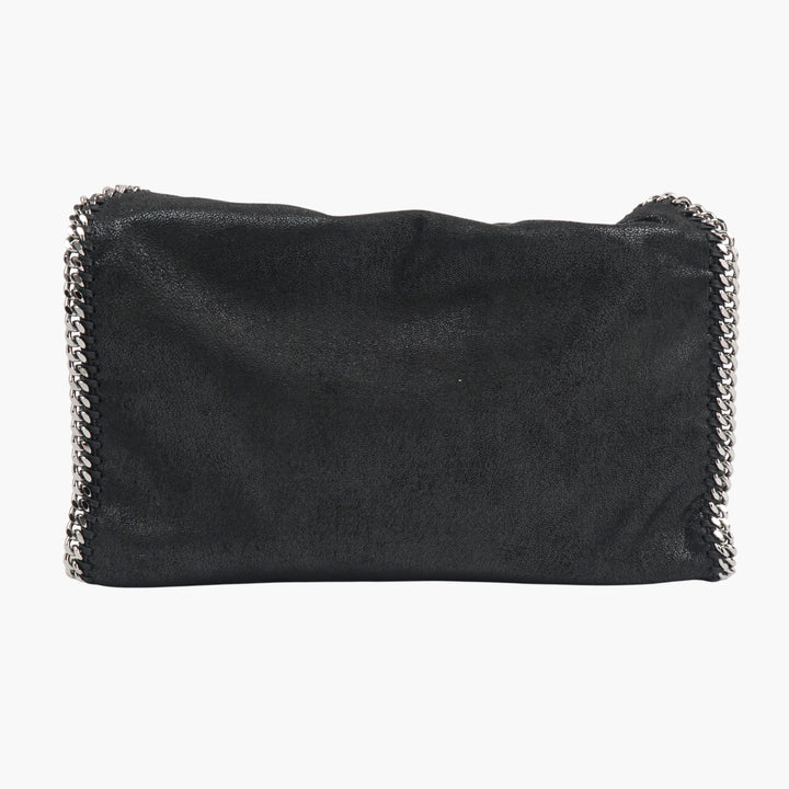 Borsa a tracolla in pelle nera Stella McCartney