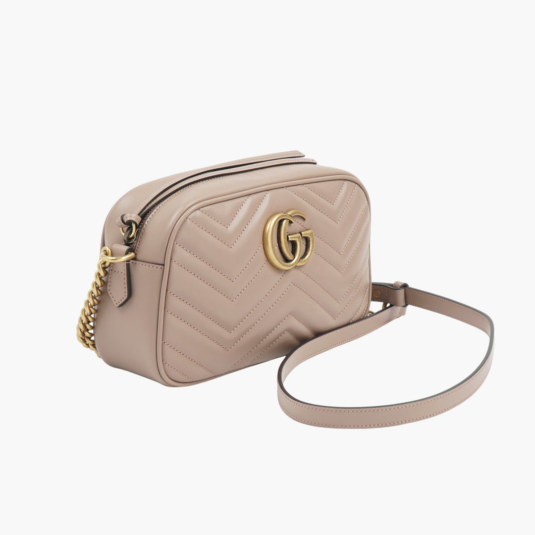 Gucci Quilted Rosa GG Crossbody Bag