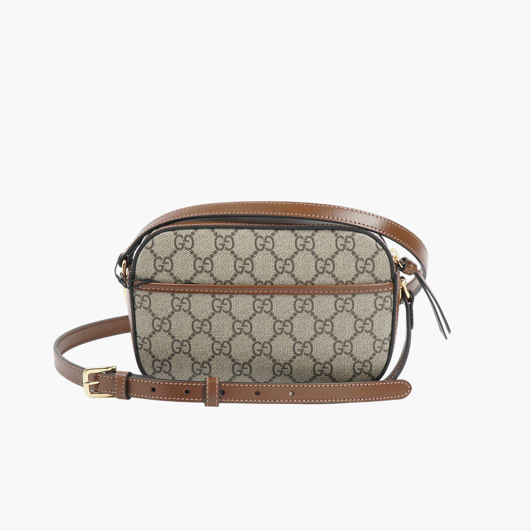 Borsa a tracolla Gucci Beige GG Monogram