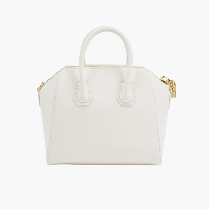 Givenchy Beige Handbag with Gold Accents