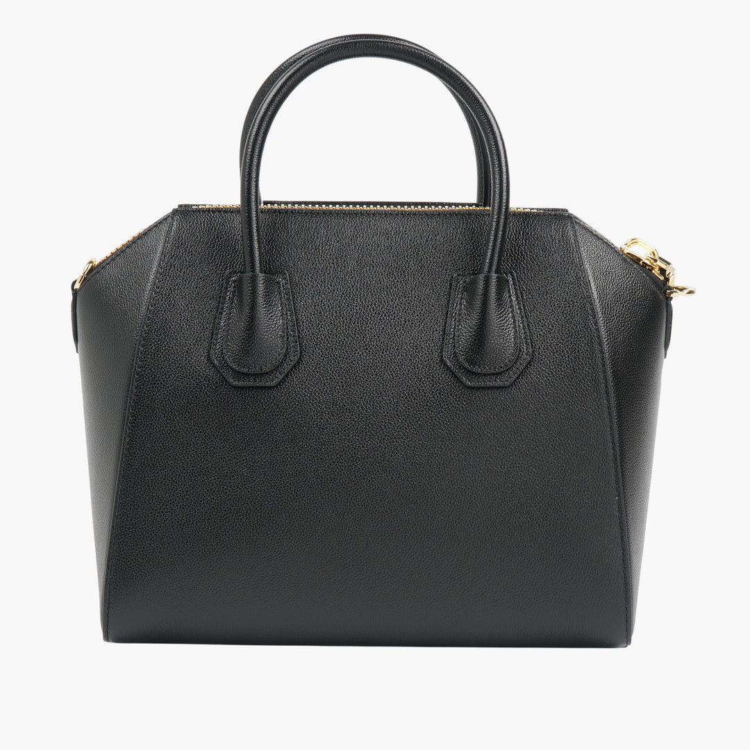 Borsa a mano in pelle nera Givenchy