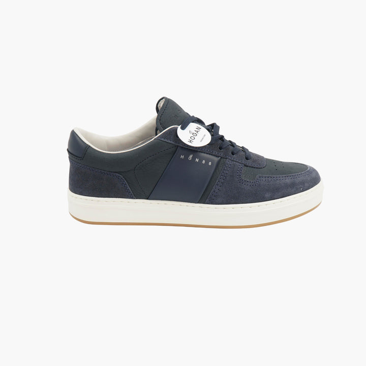 Hogan Navy Leather Sneakers