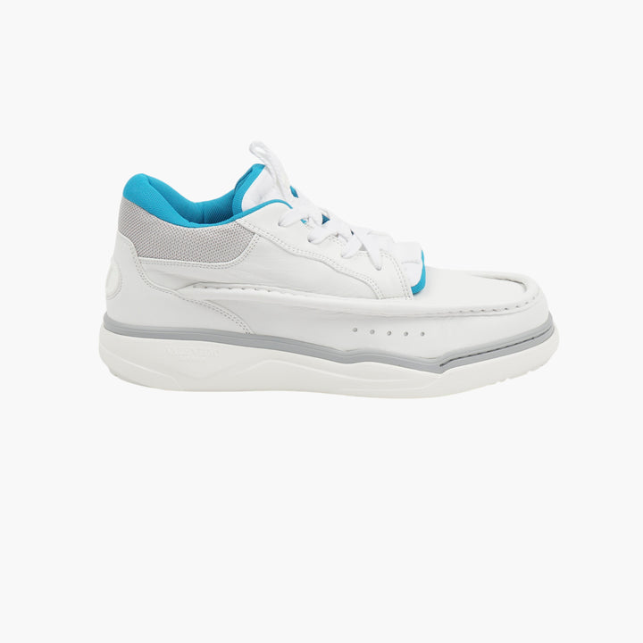 VALENTINO White-Turquoise Sneakers