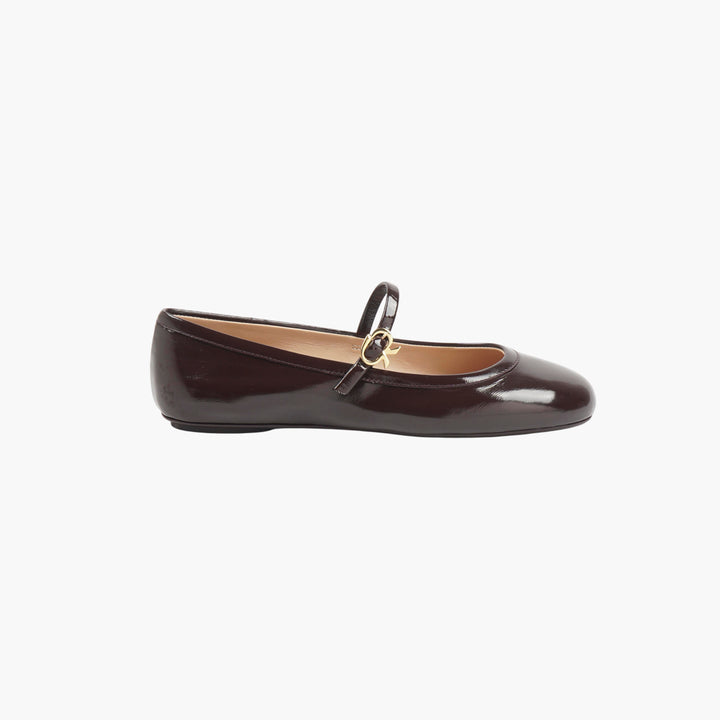 GIANVITO ROSSI Ballerine Bordeaux Lucide