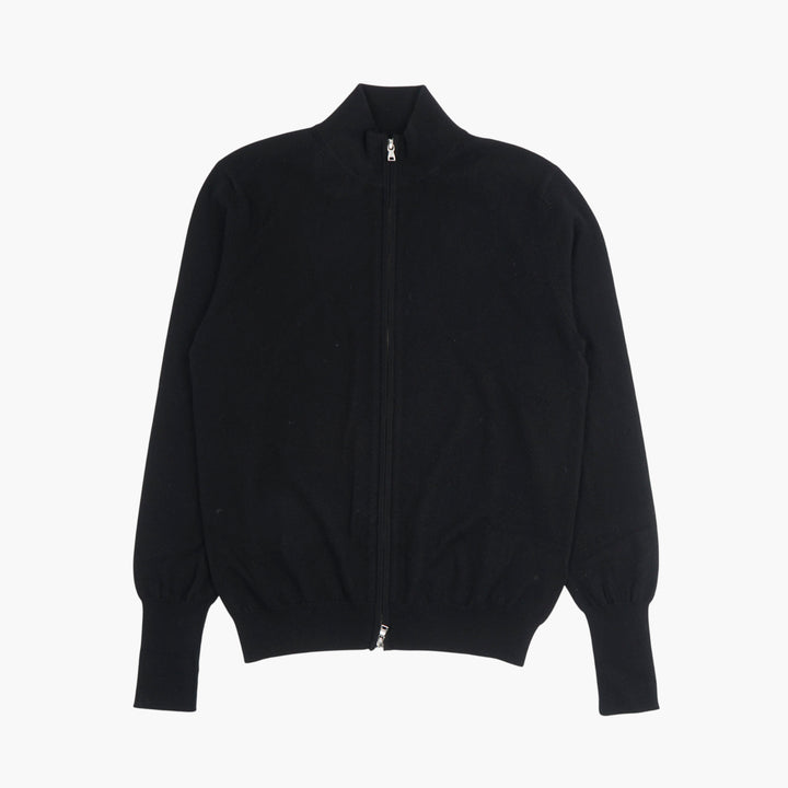 Ballantyne Nero Full-Zip Sweater