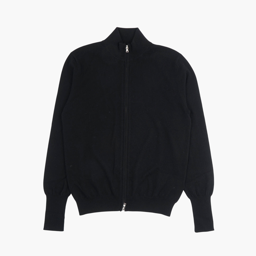 Ballantyne Nero Full-Zip Sweater