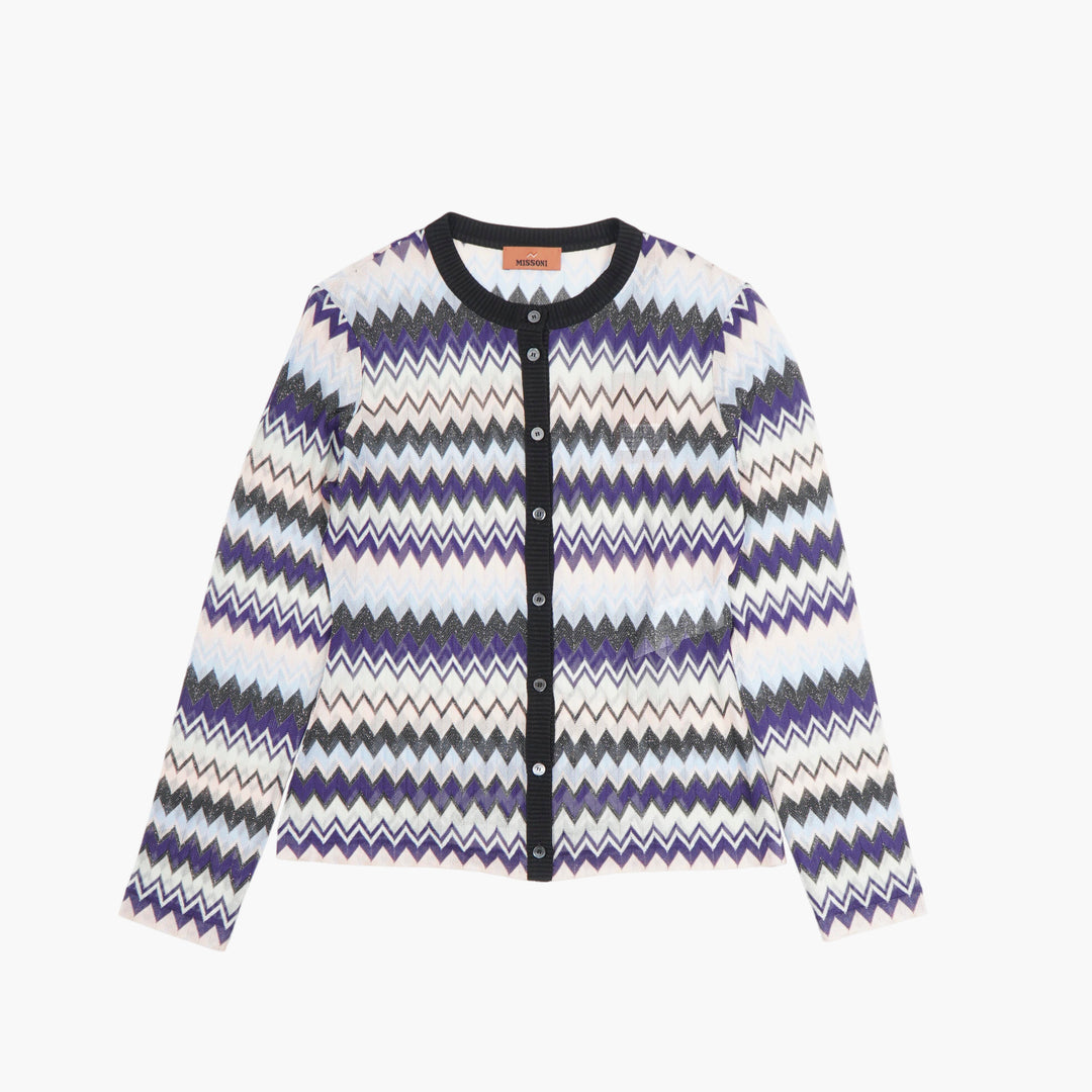 MISSONI Multi-Color Cardigan