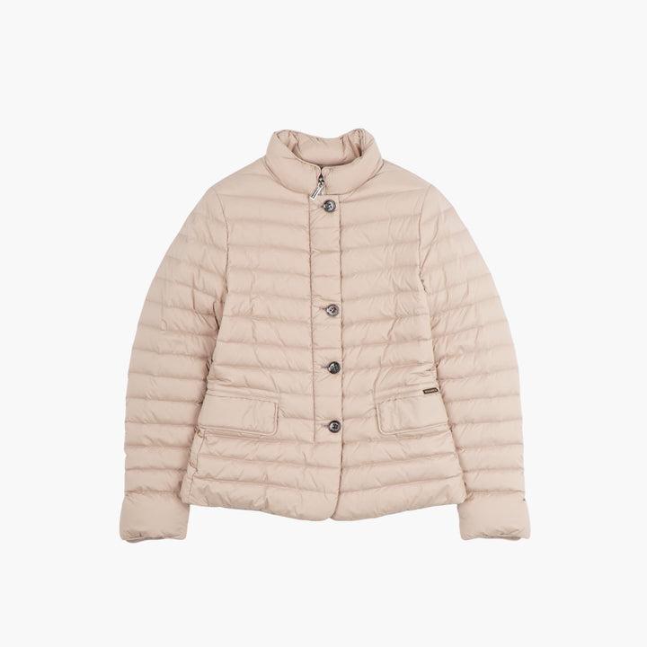 Moorer Beige Quilted Jacket