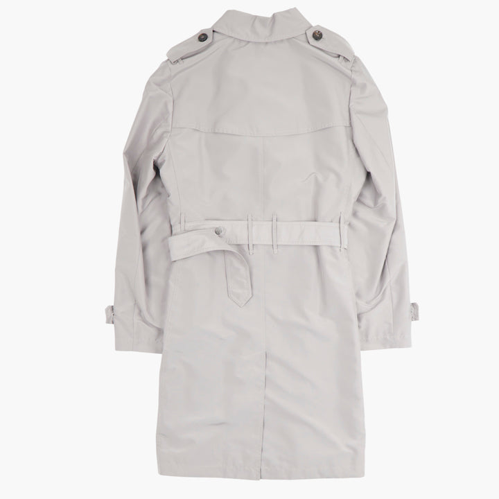 Moorer Beige Double-Breasted Trench Coat