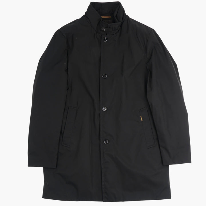 Moorer Nero Button-Up Coat