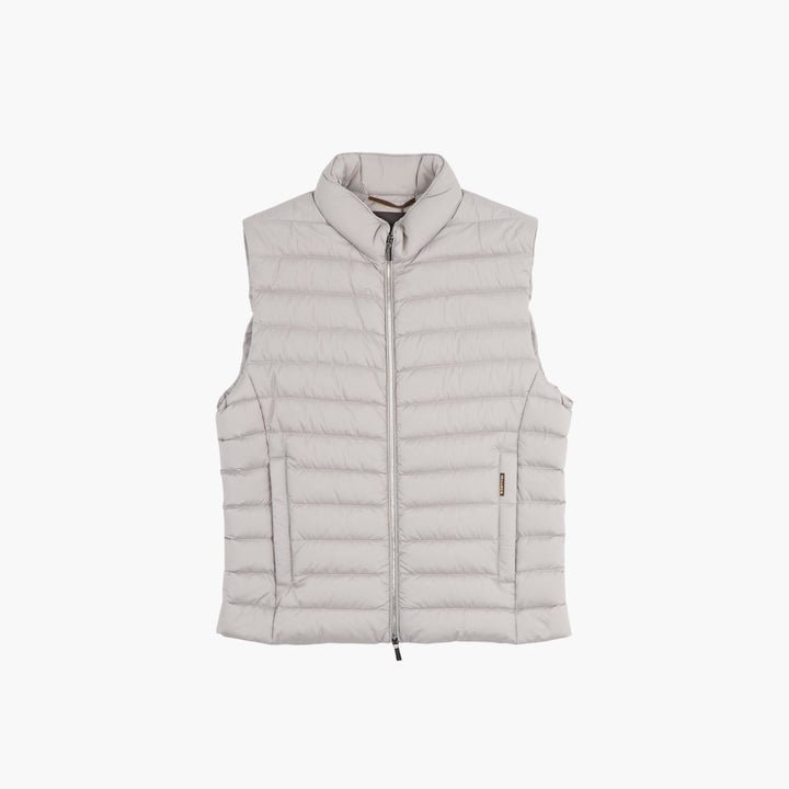 Moorer Quilted Vest Grigio