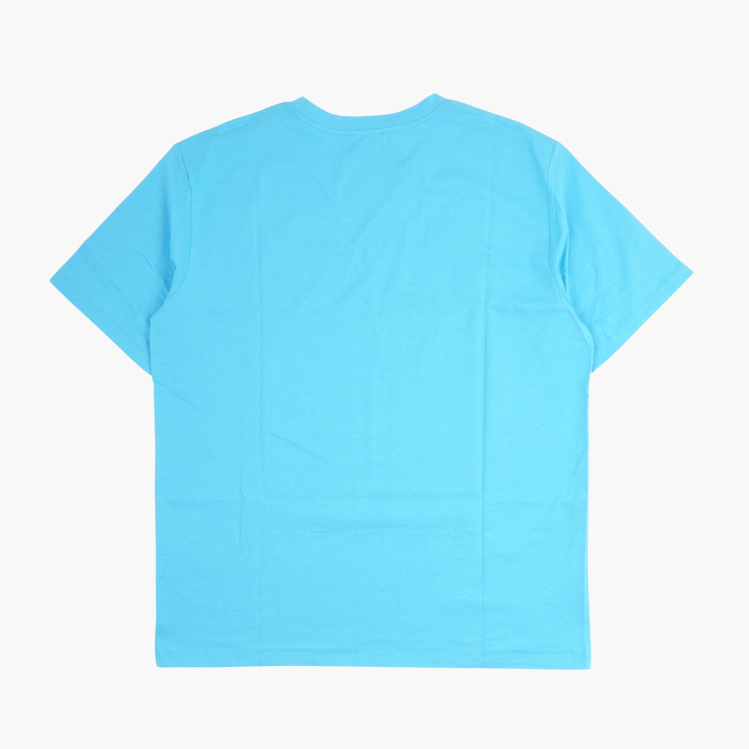 Balmain Lightblue-White Logo T-Shirt