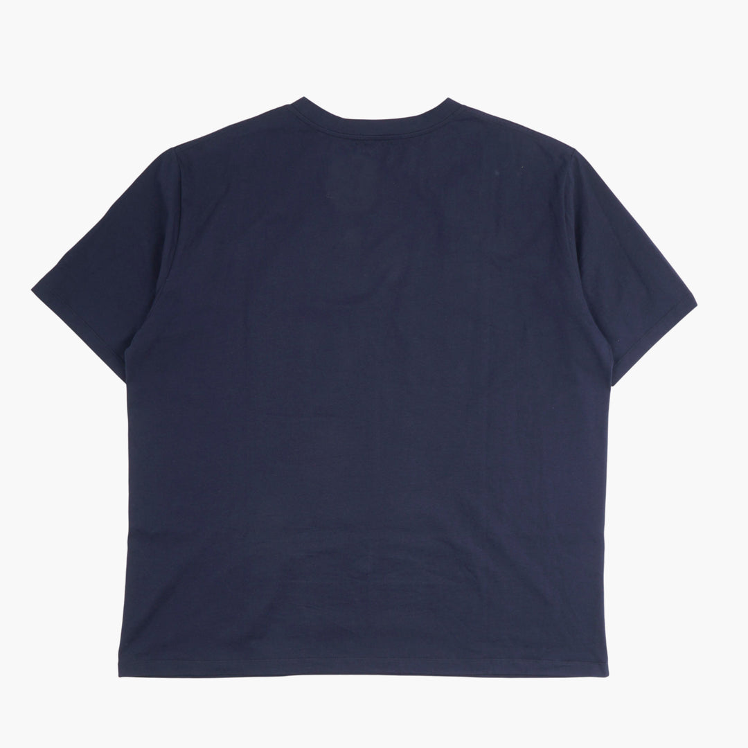 T-shirt Balmain Blu con Logo