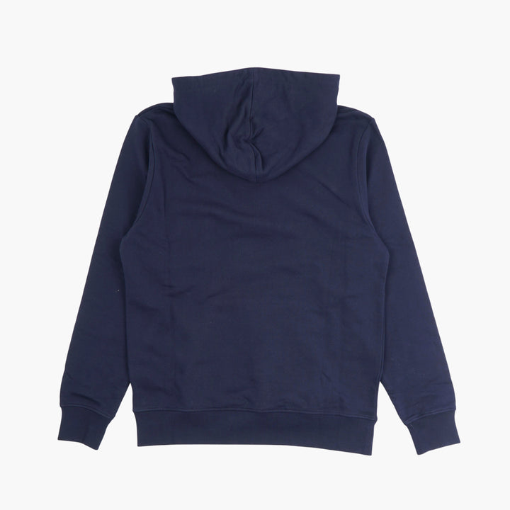 Balmain Navy Blue Hoodie with Logo