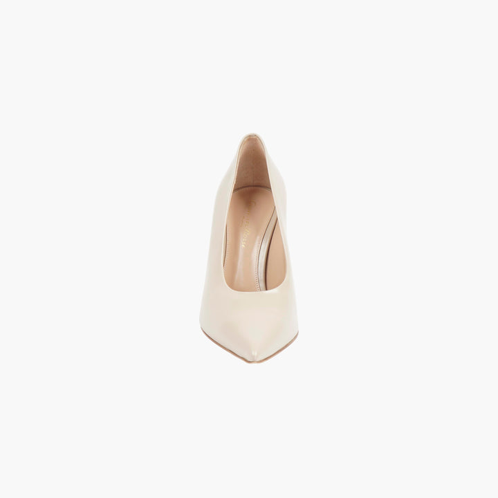 Gianvito Rossi Nude Pointed Toe Pumps