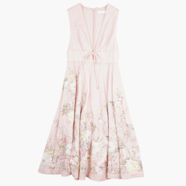 ZIMMERMANN Abito rosa-multicolore SS24