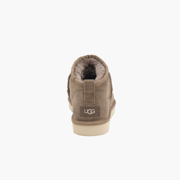 UGG Dark Brown Suede Sheepskin Boots