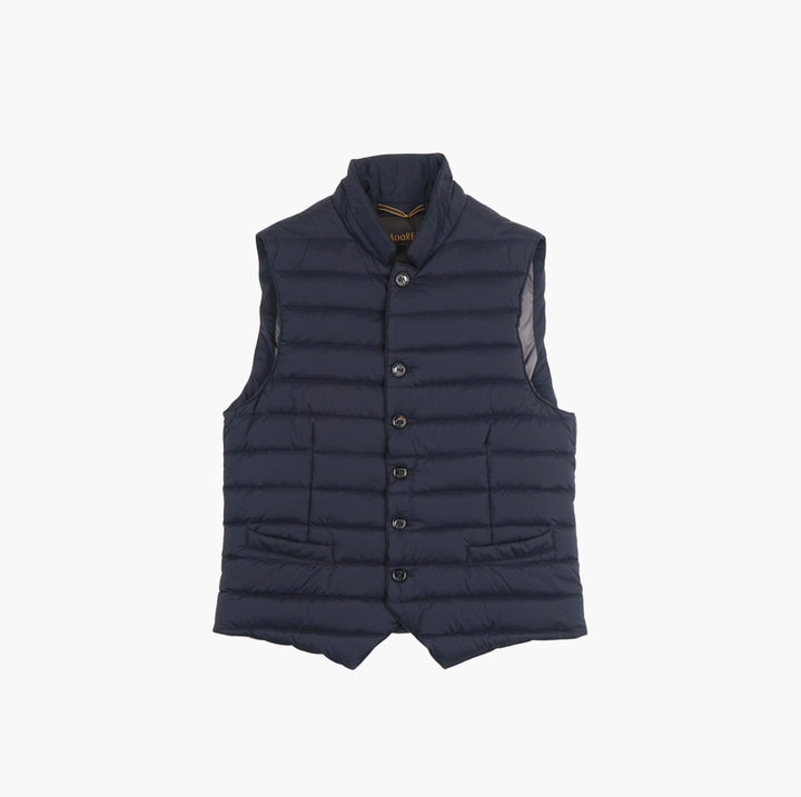 Moorer Blue Padded Vest