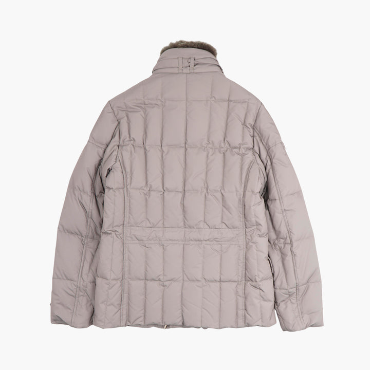 Moorer Beige Quilted Jacket