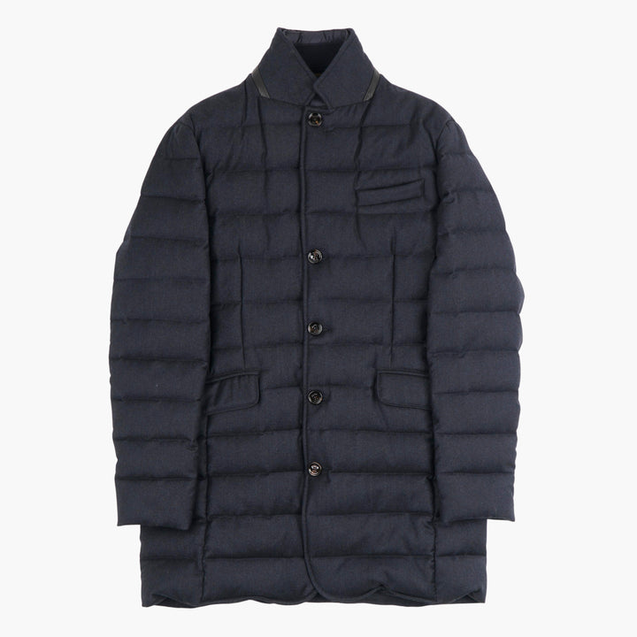 Moorer Blue Padded Jacket