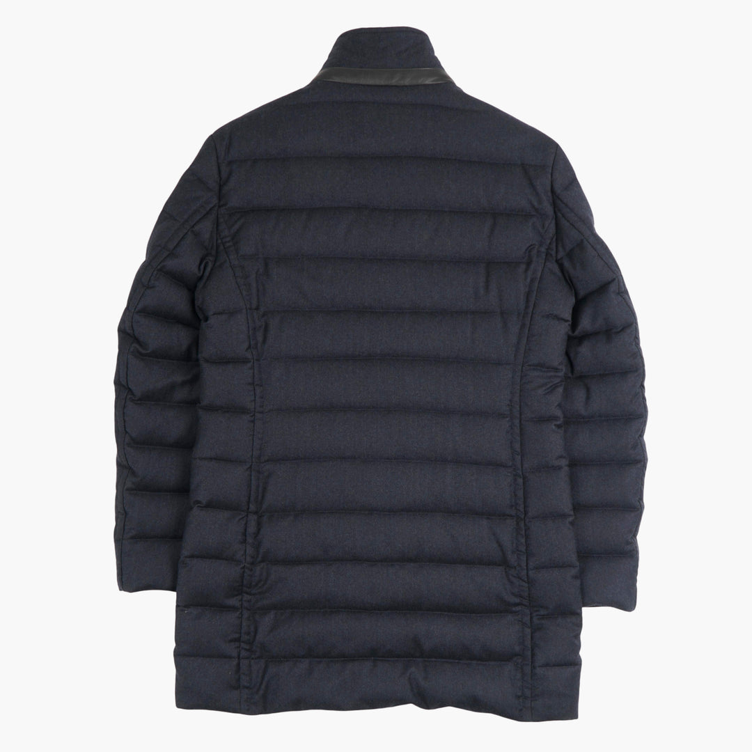 Moorer Blue Padded Jacket