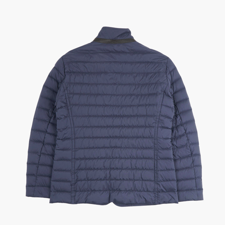 Moorer Blue Quilted Jacket