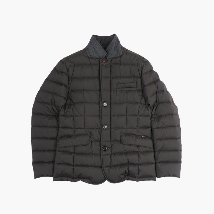 Moorer Marrone Quilted Jacket