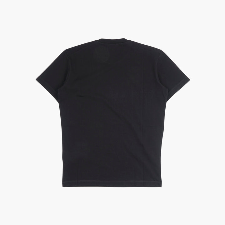 DSQUARED2 Black Cotton Logo T-Shirt