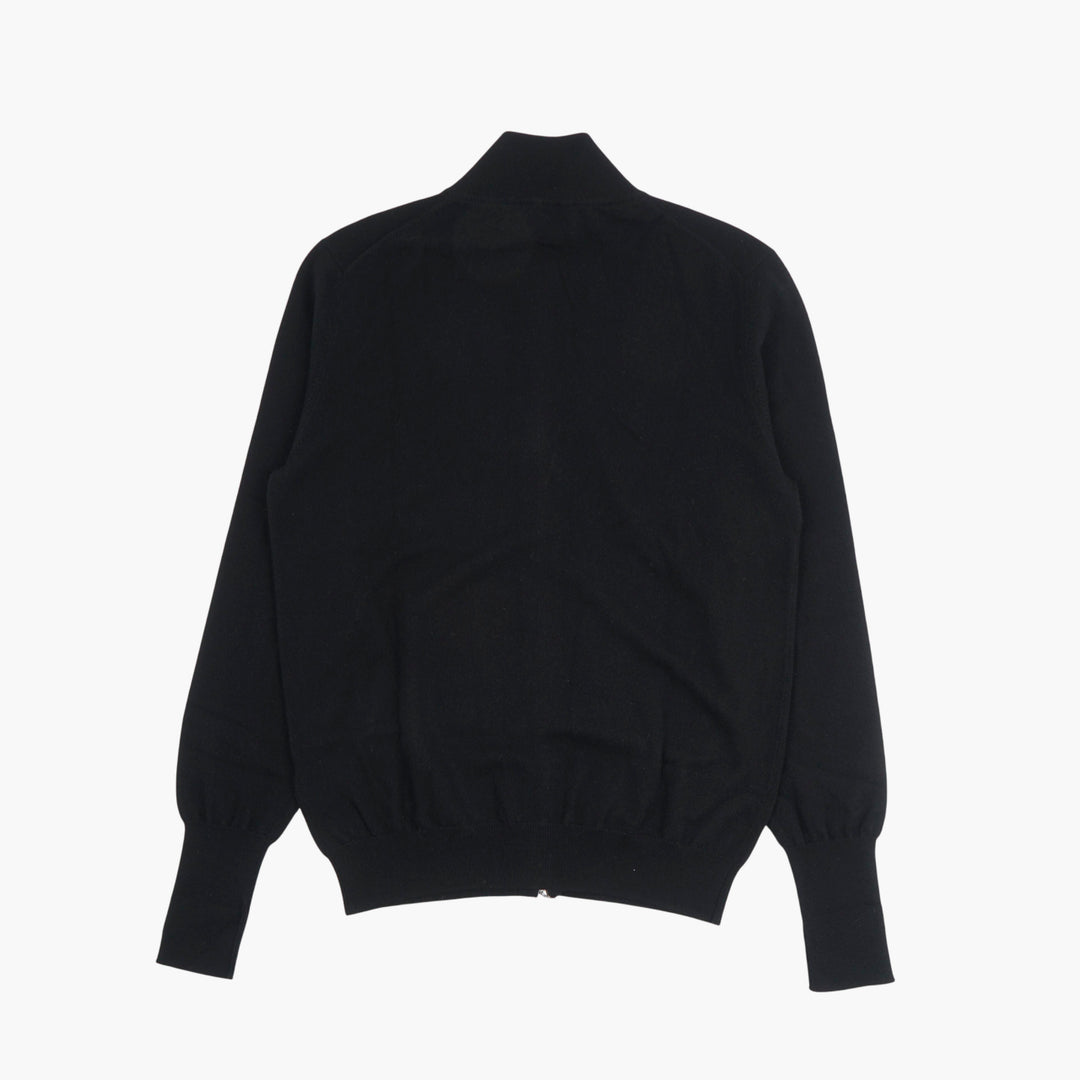 Ballantyne Nero Full-Zip Sweater