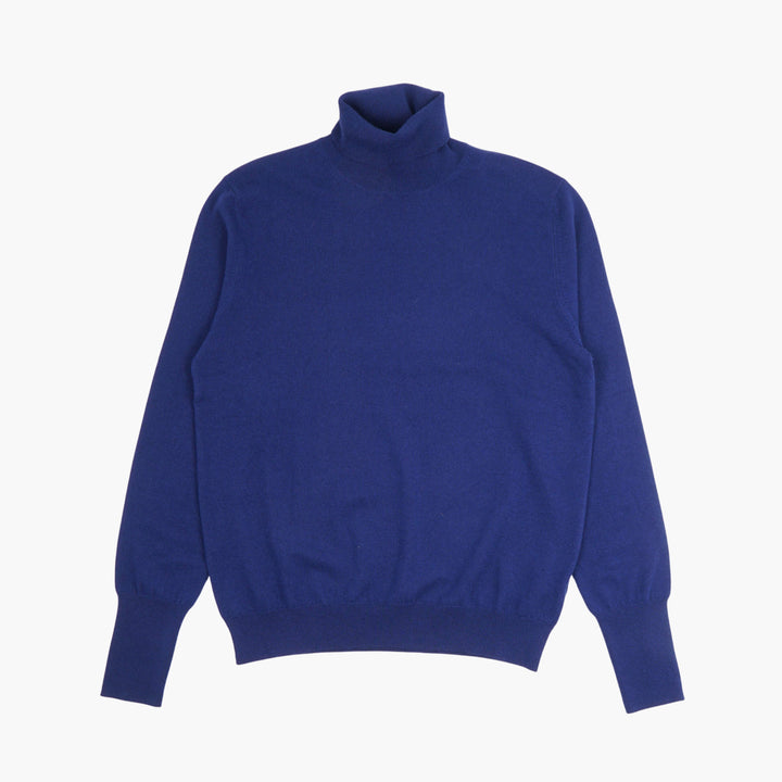 Ballantyne Blue Turtleneck Sweater