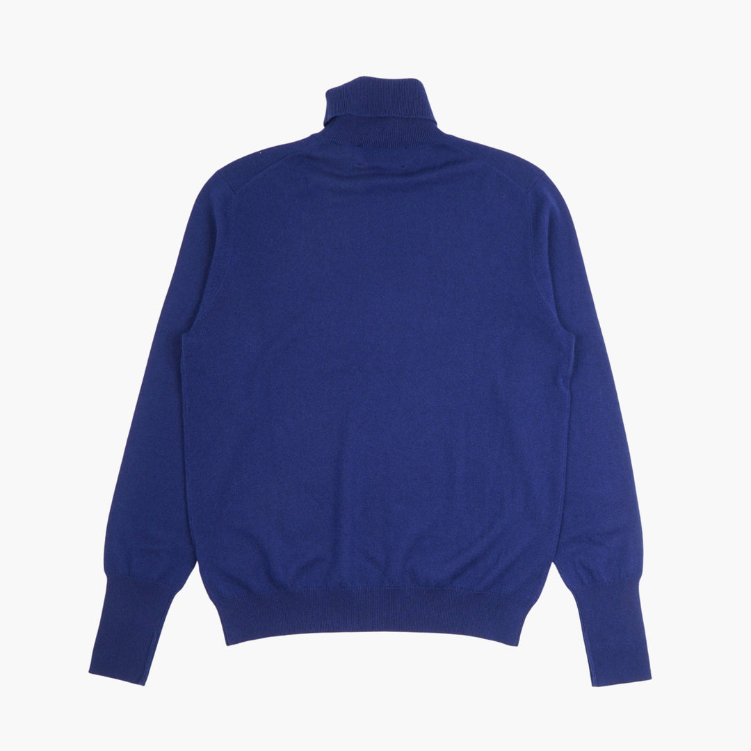 Ballantyne Blue Turtleneck Sweater