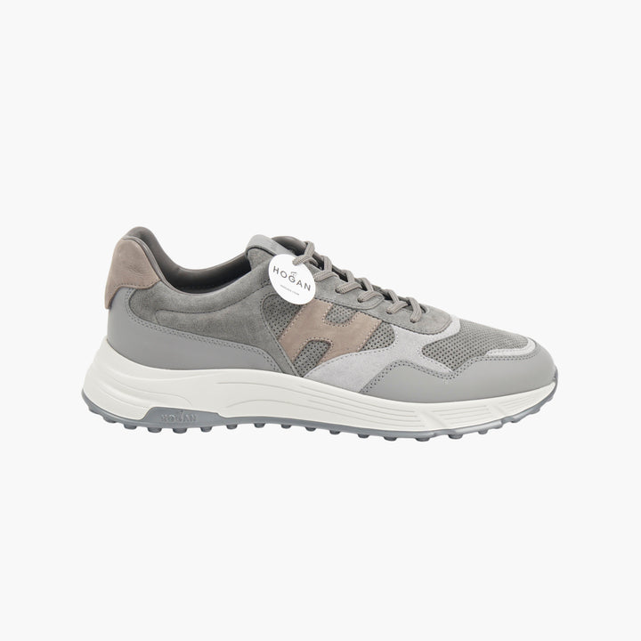 HOGAN Gray Sneakers with Cushioned Sole