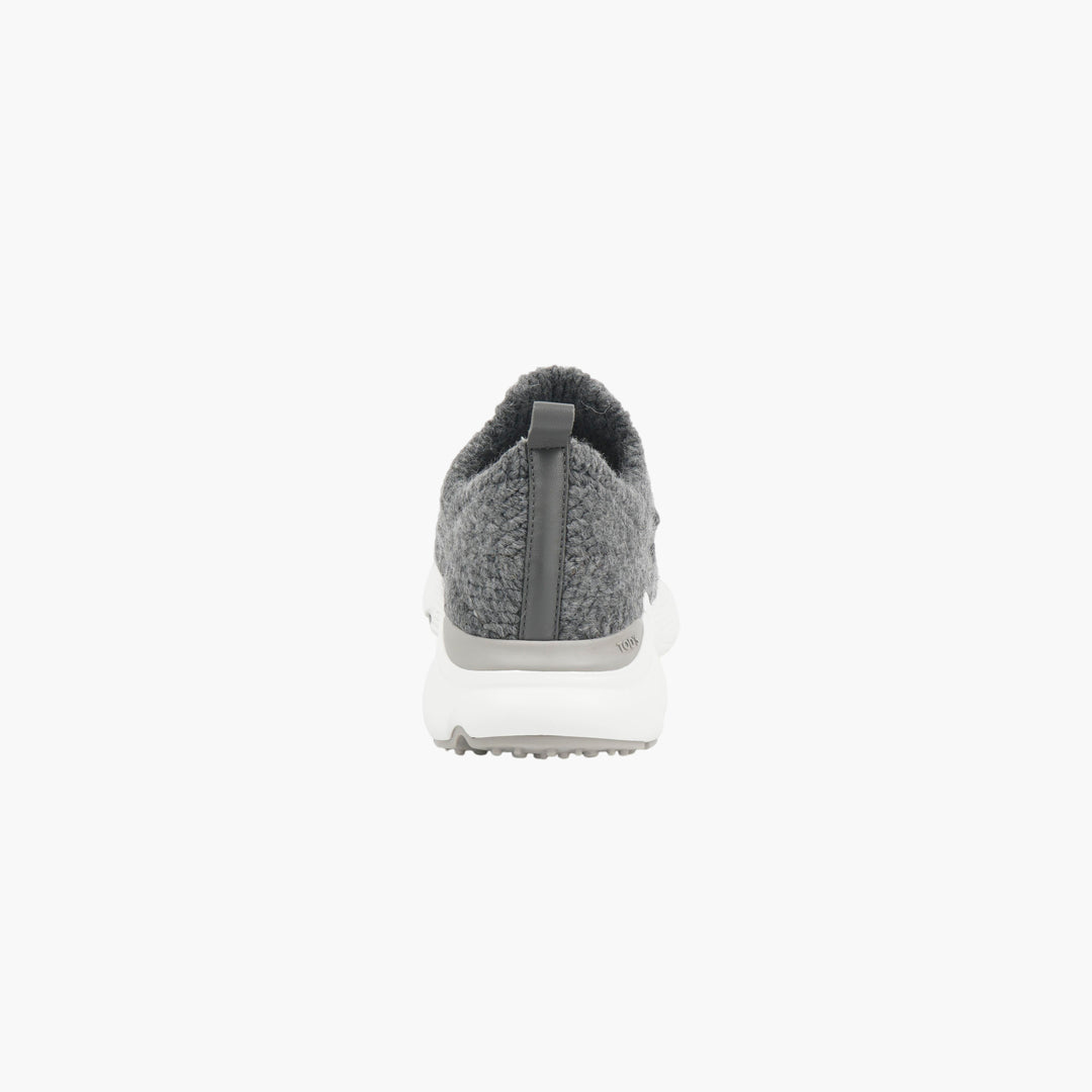 TOD'S Grey Wool Sneakers