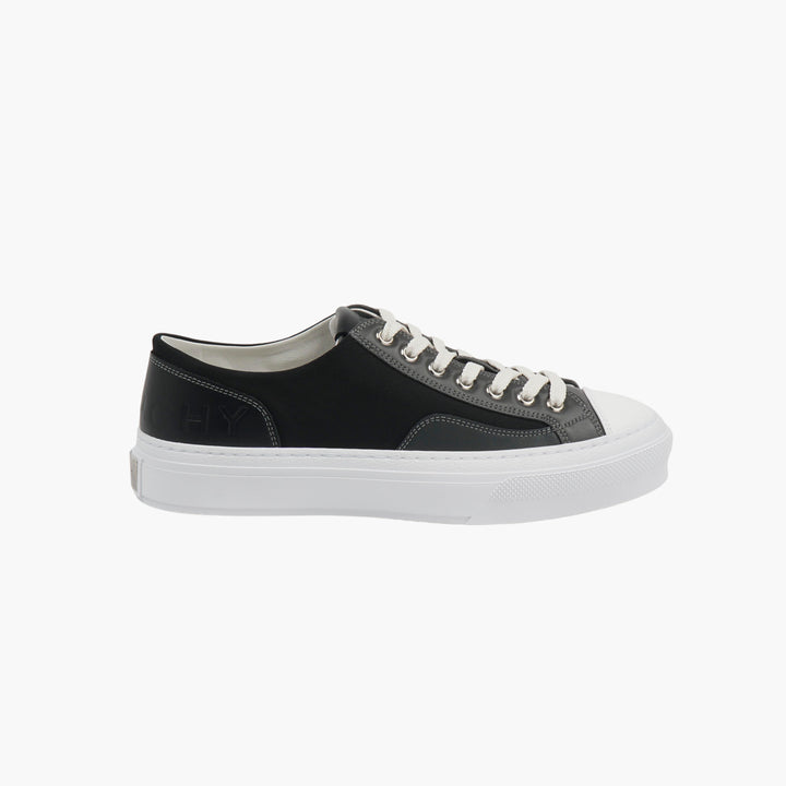 GIVENCHY Black Sneakers with White Sole