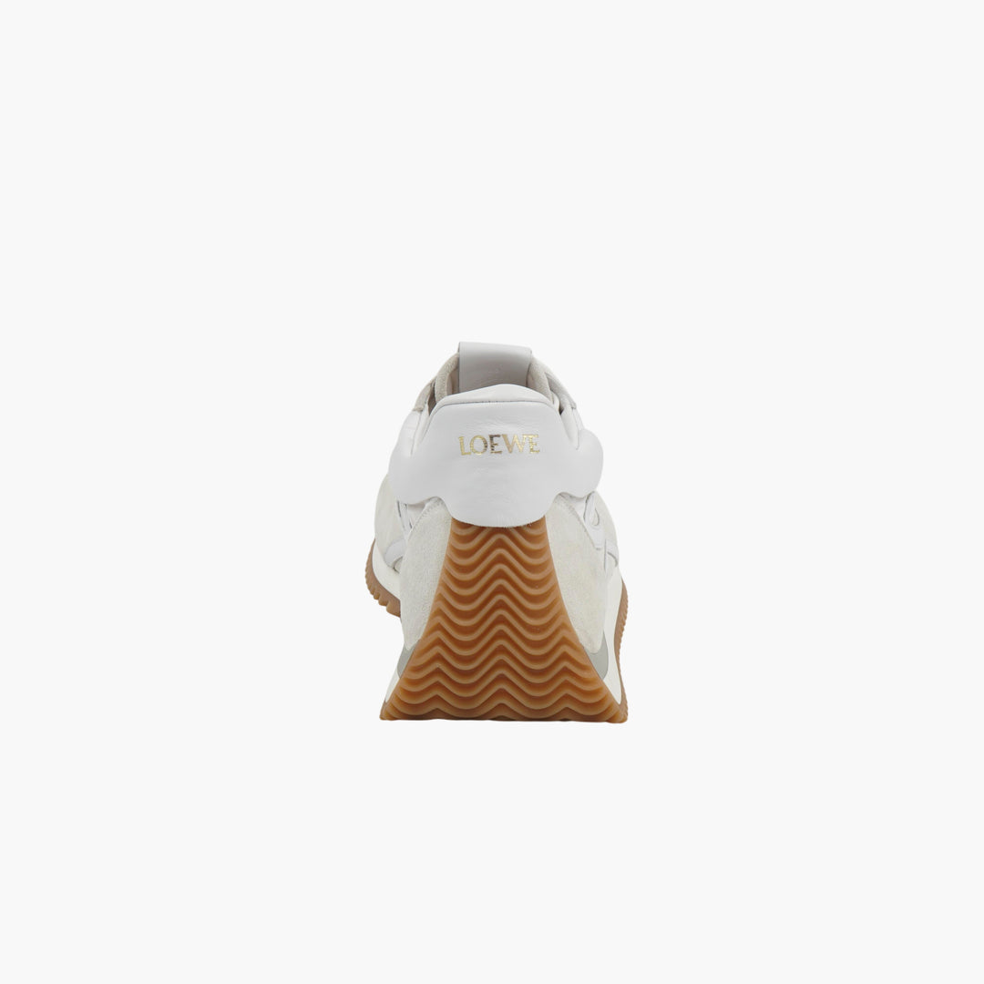 LOEWE White Leather Sneakers