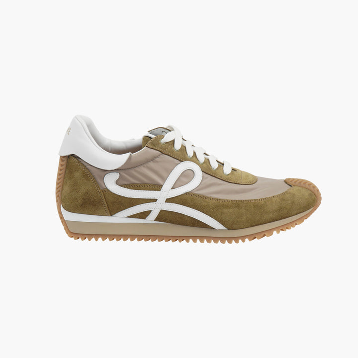 LOEWE Green-White Sneakers