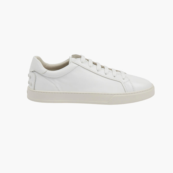 TOD'S White Leather Sneakers