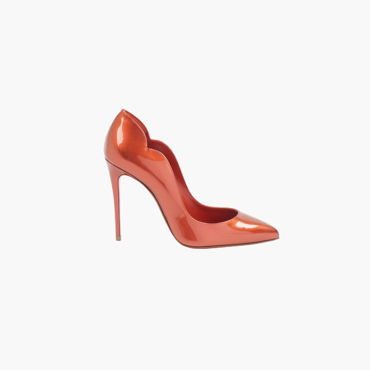 Christian Louboutin Hot Chick 100 décolleté in vernice con tacco