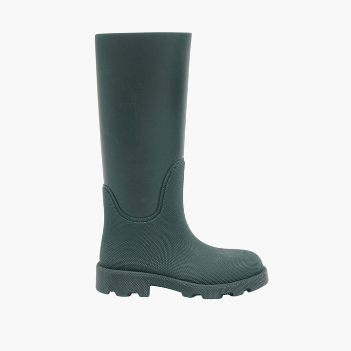 Burberry Grigio Knee-High Rubber Boots