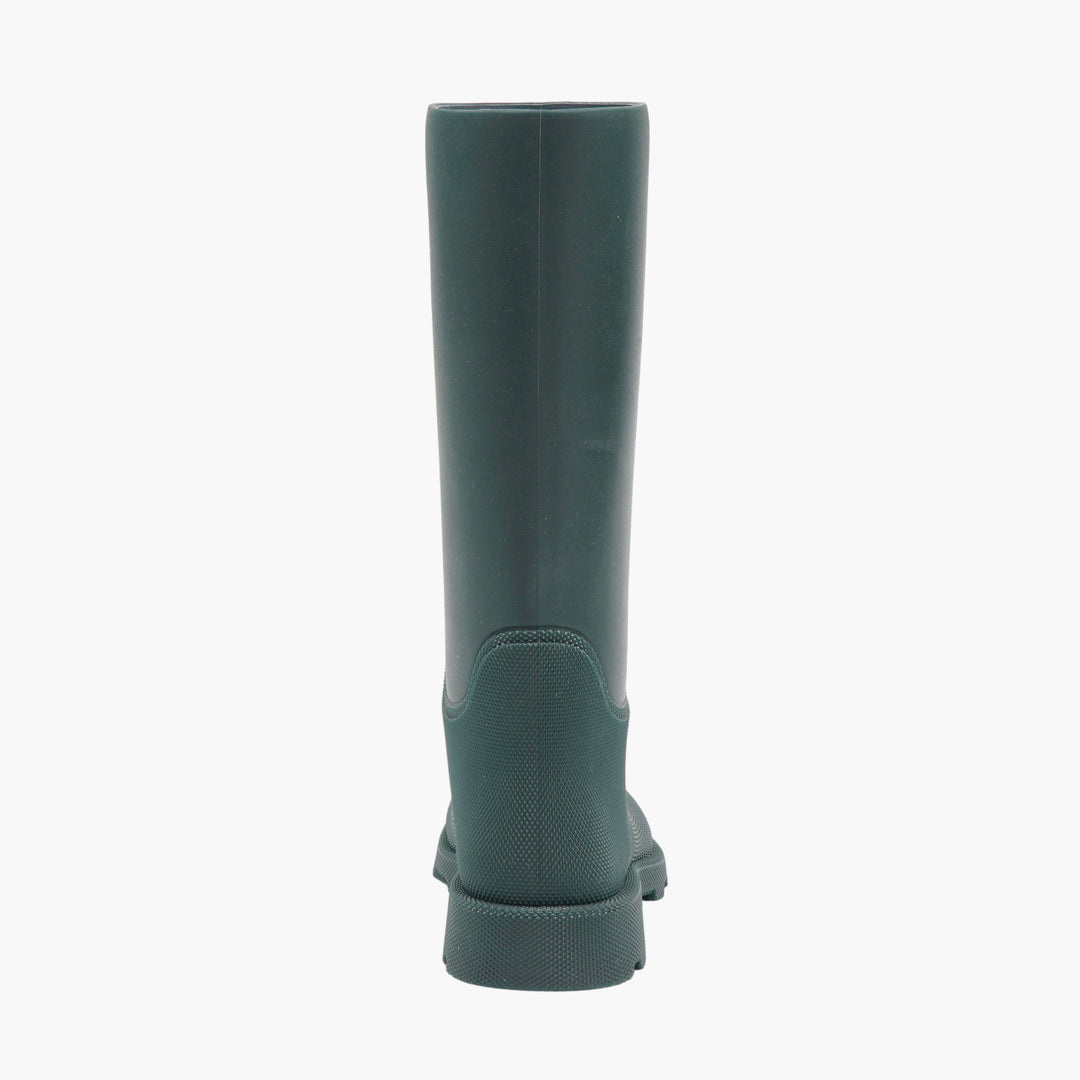 Burberry Grigio Knee-High Rubber Boots