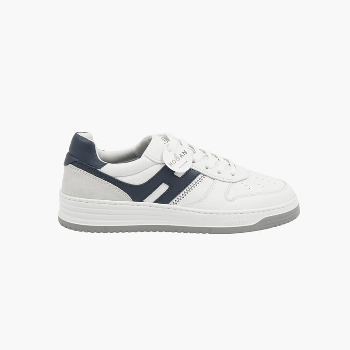 HOGAN White-Navy Sneakers