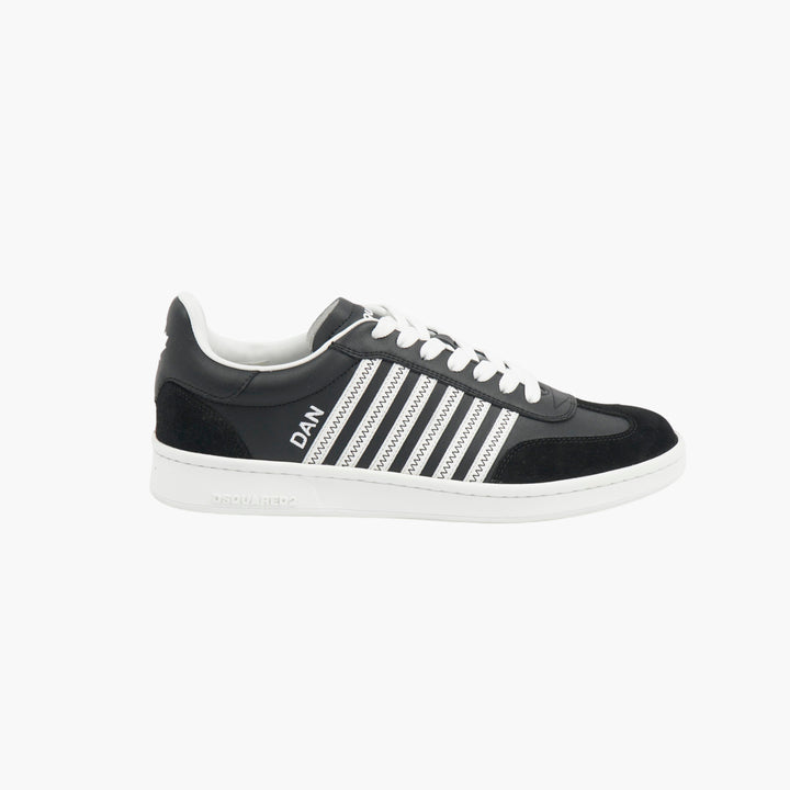 DSQUARED2 Black and White Sneakers