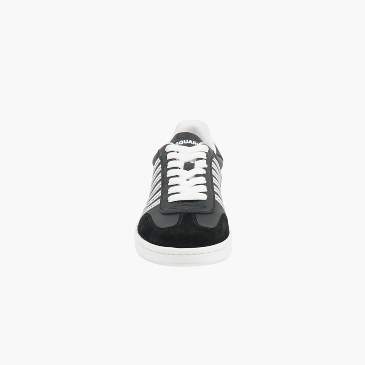 DSQUARED2 Black and White Sneakers